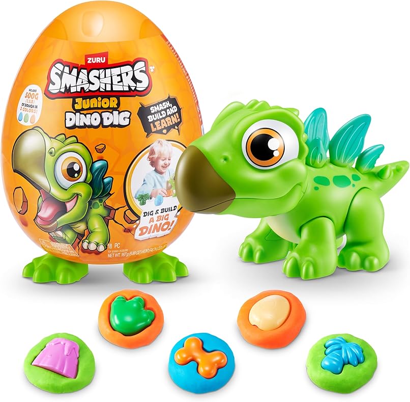 Smashers Stegasaurus Surprises Compounds Preschool